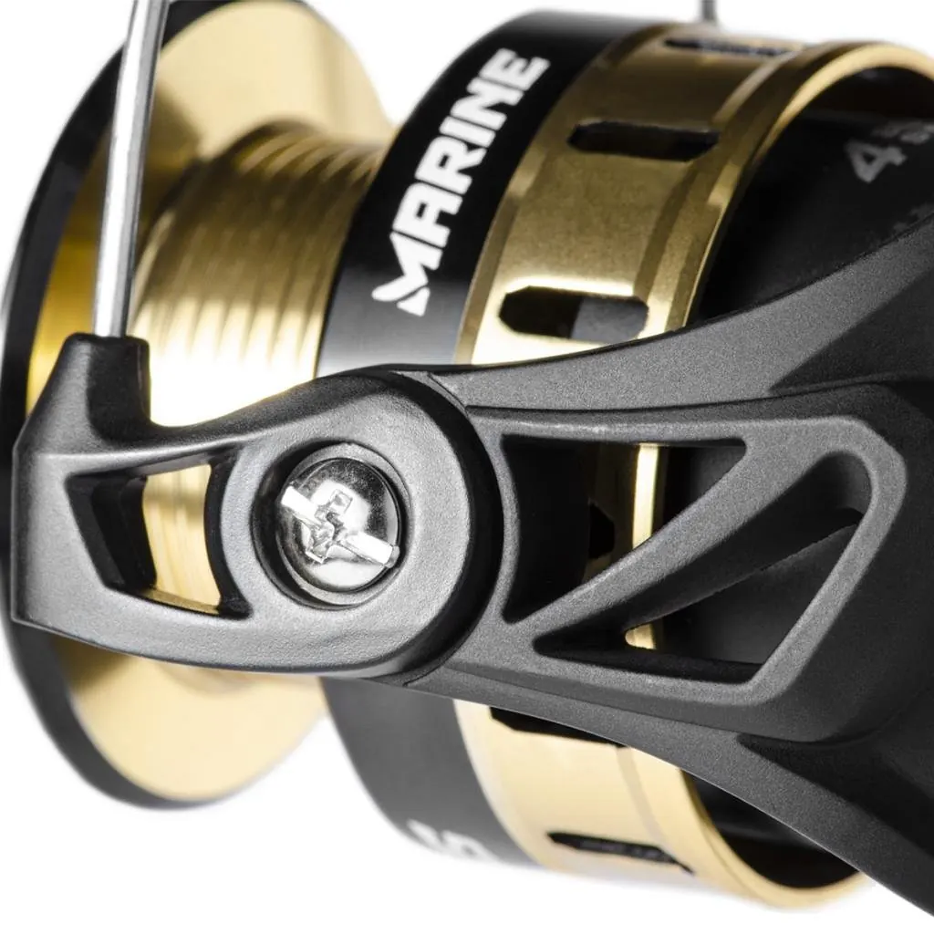 Reel Marine Sport Versus 3000 Frontal 4 Rulemanes Variada - 1 Reel Marine Sport Versus 3000 Frontal 4 Rulemanes Variada