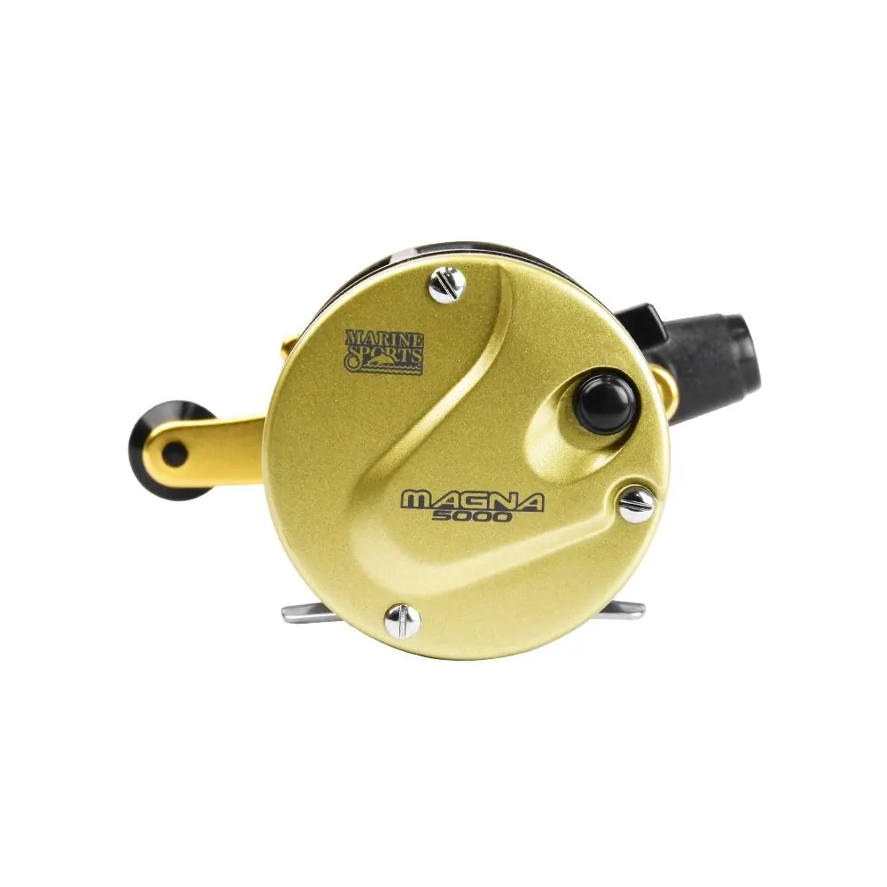Reel Marine Sport Magna 5000 Derecho Rotativo Variada Pesada - 1 Reel Marine Sport Magna 5000 Derecho Rotativo Variada Pesada