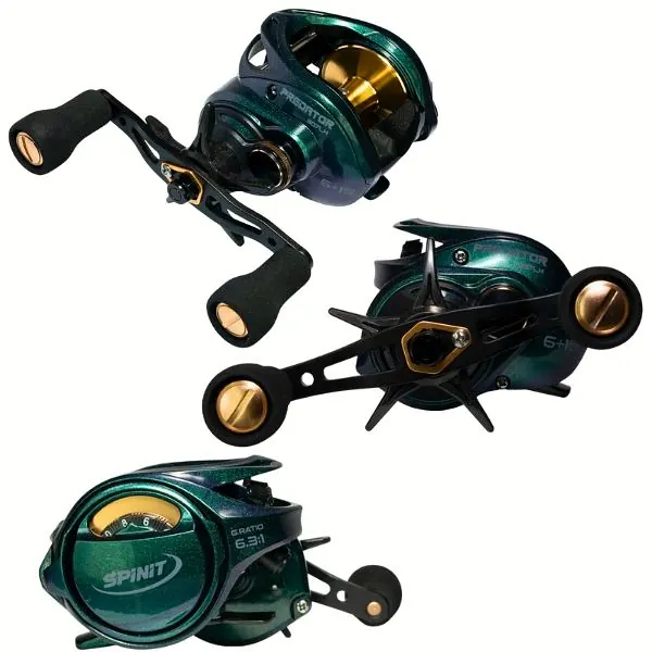 Reel Baitcasting Predator 307 6+1Rul 0,35/215mts Derech0 Spinit