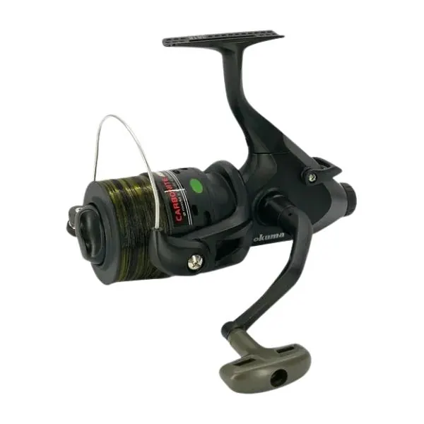 REEL OKUMA FTL CARBONITE XP BAITFEEDER CBF-155A 1RUL 0.35-260MTS "C/CARRETEL ADIC. Y NYLON" Reel Frontal Carbonite Xp Baitfeeder Cbf 155A 1Rul " y Nylon" Okuma