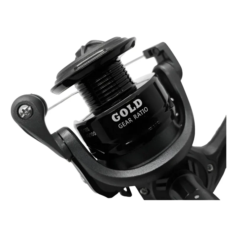 Reel Frontal Gold 70 3 Rulemanes Negro Albatros