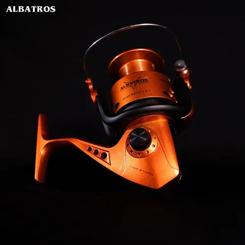 Reel Frontal Albatros Tackle 6000 2 Rulemanes - 3 Reel Frontal Albatros Tackle 6000 2 Rulemanes