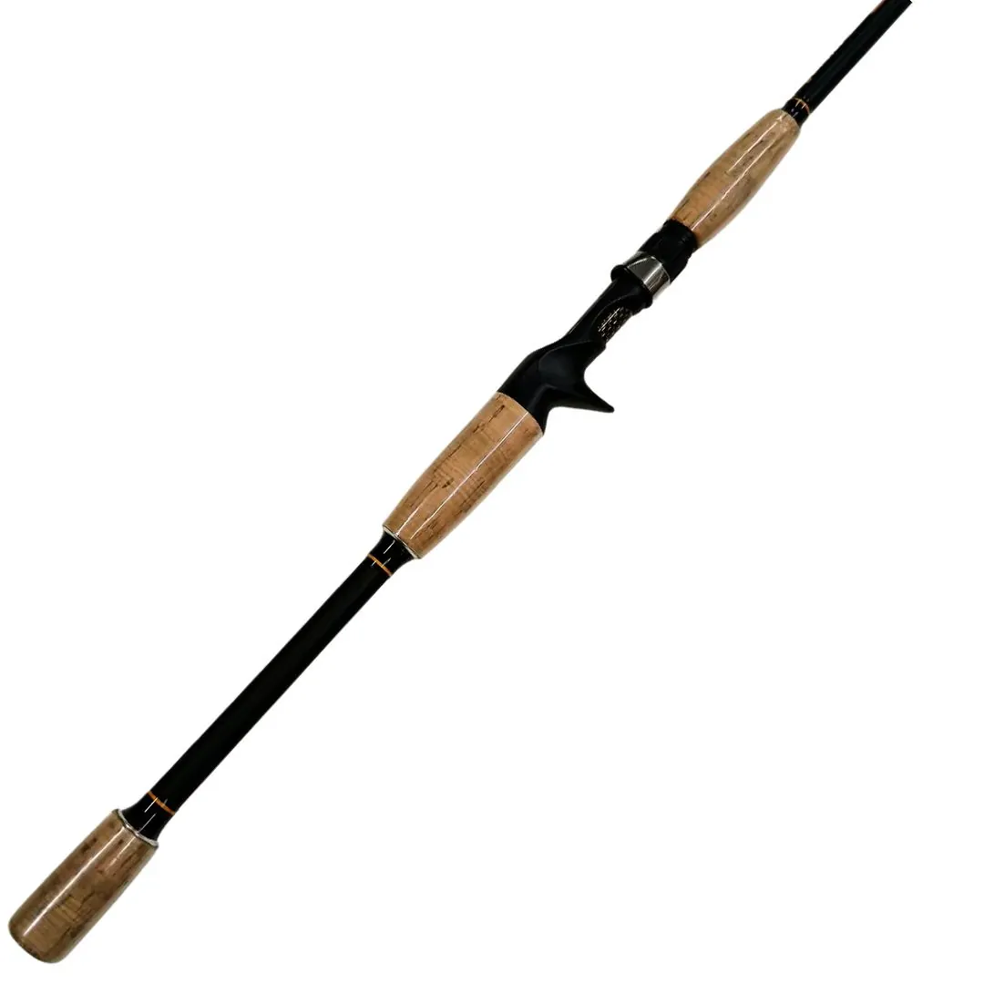 Caña 1 Tramo Baitcasting Max e Xtreme Invictus 2,10mts 12 25Lbs Carbono - 1 Caña 1 Tramo Baitcasting Max e Xtreme Invictus 2,10mts 12 25Lbs Carbono