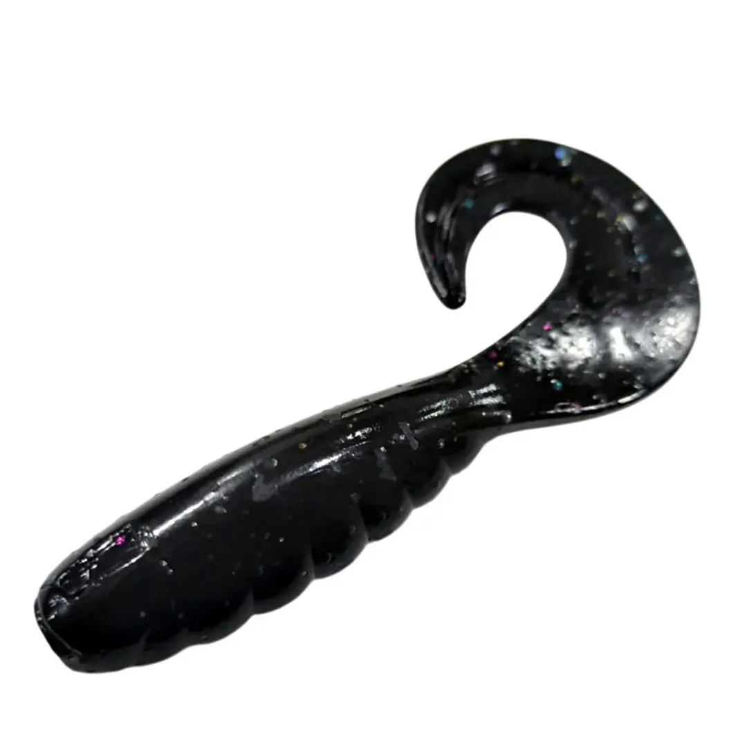 SEÑUELO GOZIO "MININTRUDER NEGRO" S/ANZ OFFSET 8,5CM/8GR