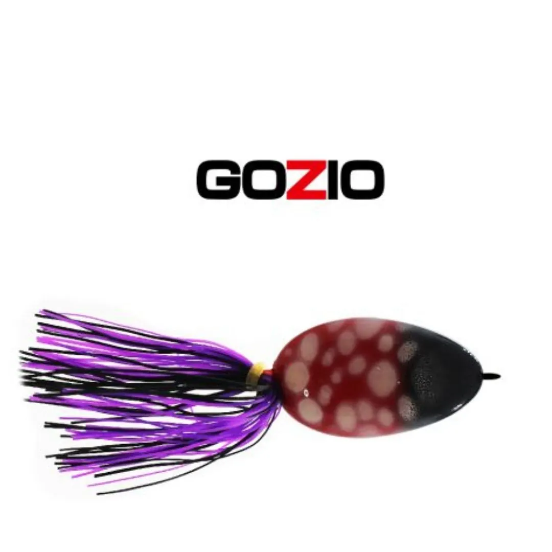 SEÑUELO GOZIO "LURE NEGRO/ROJO" 5,5CM/15GR (LURE-REB)