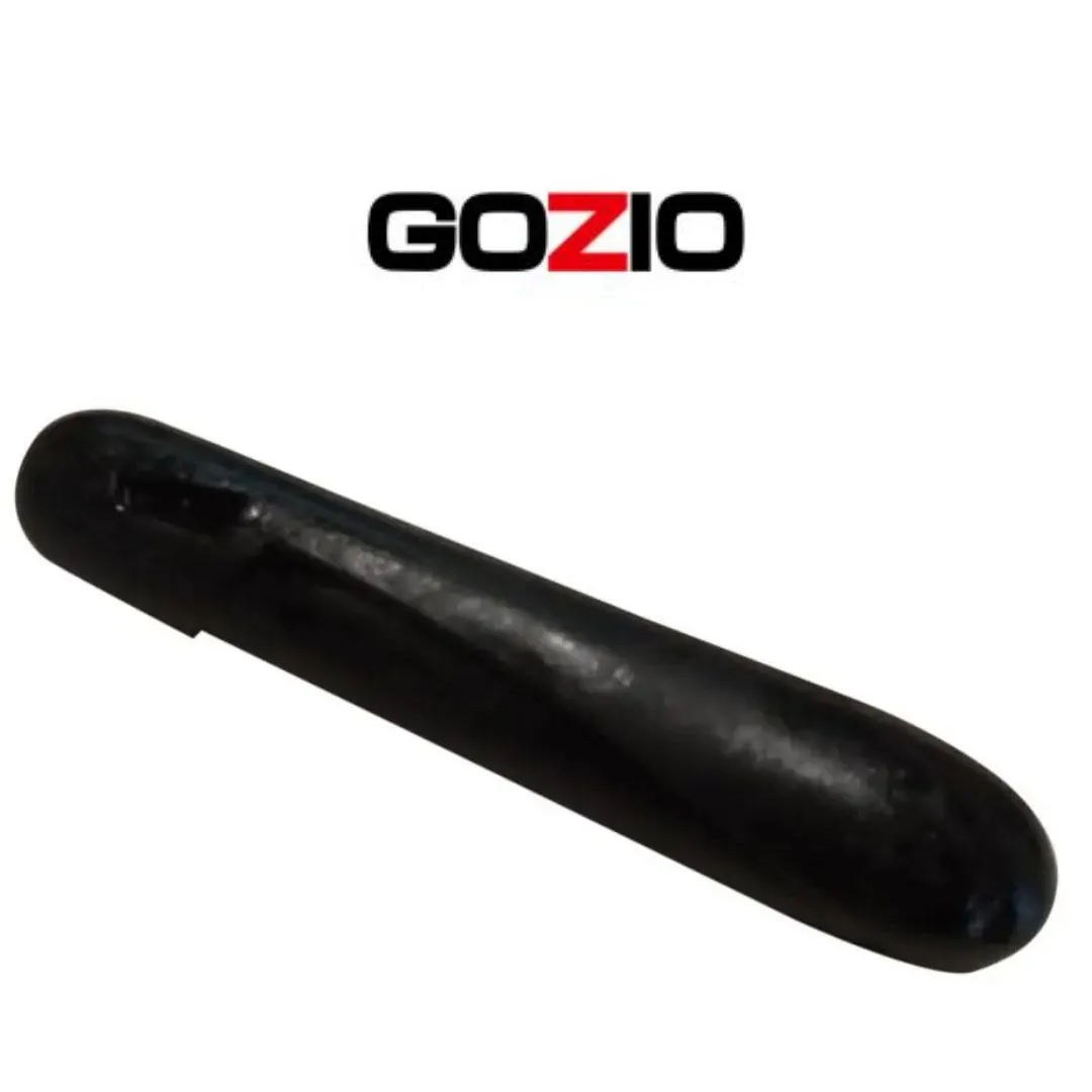 SEÑUELO GOZIO "FALIX NEGRO" C/ANZ OFFSET 9CM/16GR/1 ANZ OFF 4/0/5/0 (FALIXNEGRA)