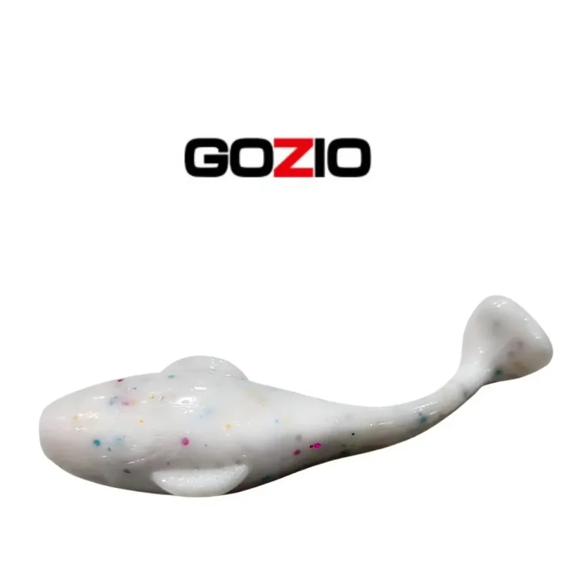 SEÑUELO GOZIO "FISH BLANCO" S/ANZ OFFSET 9CM/10GR(FISHBCO) Señuelo Fish Blanco S/Anz Offset 9 Cm/10 Gr Gozio
