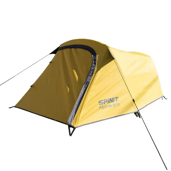 Carpa Alpine Pro 2P 2,4X1,45X0.9mts 2,2kg con Varilla de Aluminio 5000mm 260030 Spinit