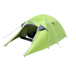 Carpa Sendero 4 4P 3,2X2,1X1,30mts 3,8kg Verde/Gris 260048 Spinit
