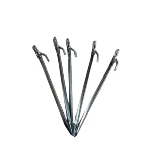Set de 6 Estacas Doite Playa Metal M.8807