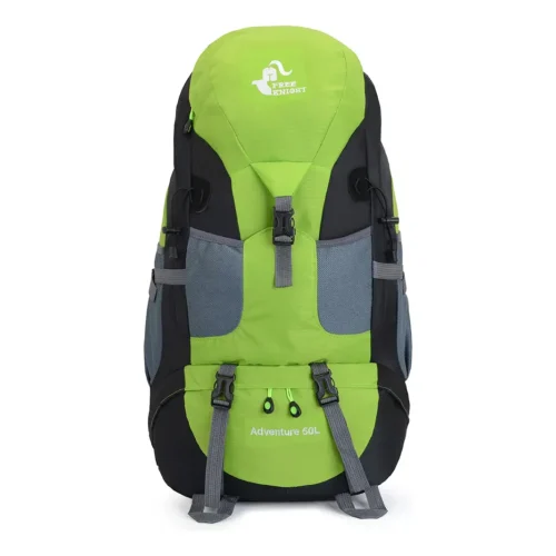 MOCHILA RED FISH "FREE KNIGHT" 50LTS VERDE MANZANA (D-110) Mochila Red Fish Free Knight 50lts Verde Manzana