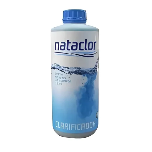 CLARIFICADOR NAHUEL "NATACLOR" P/PILETA 1LTS (DECANTA IMPUREZAS DEL AGUA) AG005 Clarificador Nataclor para Pileta 1lts Nahuel