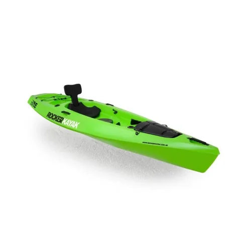 Kayak Rocker Wave Rojo 1P C/Remo+ Asiento Rigido + Traba De Pie Reg. 3,45X0,82Mts 26Kgs Kayak Rocker Wave Rojo 1P C/Remo+ Asiento Rigido + Traba De Pie Reg. 3,45X0,82Mts 26Kgs