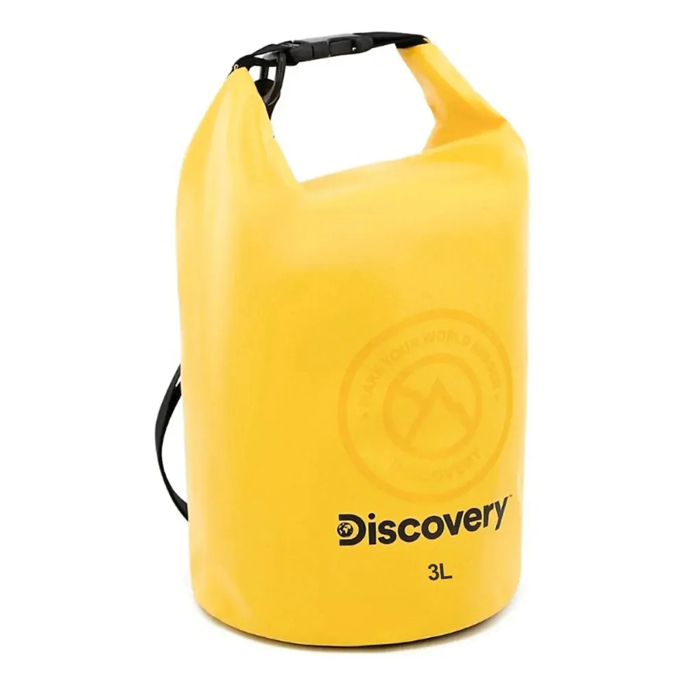 Bolso Estanco Discovery 3lts 34X23X15 Cm Pvc Impermeable Amarillo Bolso Estanco Discovery 3lts 34X23X15 Cm Pvc Impermeable Amarillo