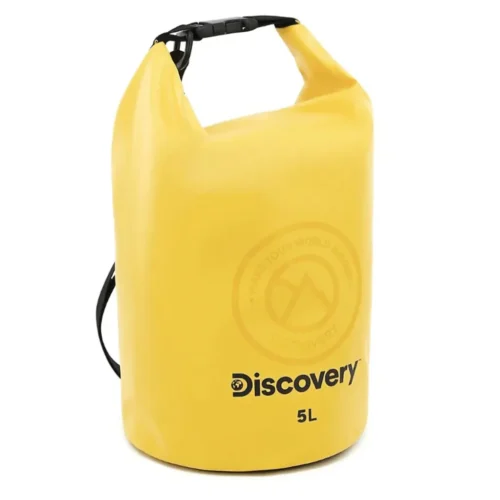 Bolso Estanco Discovery 5lts 34X24X19 Cm Pvc Impermeable Amarillo