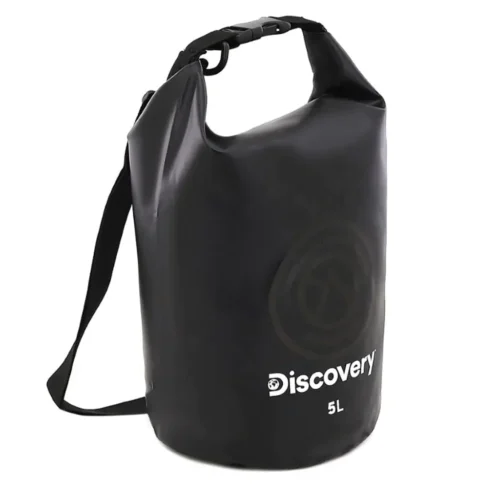 BOLSO ESTANCO DISCOVERY 5 LTS 34X24X19 CM PVC IMPERMEABLE NEGRO (31580) Bolso Estanco Discovery 5lts 34X24X19 Cm Pvc Impermeable Negro