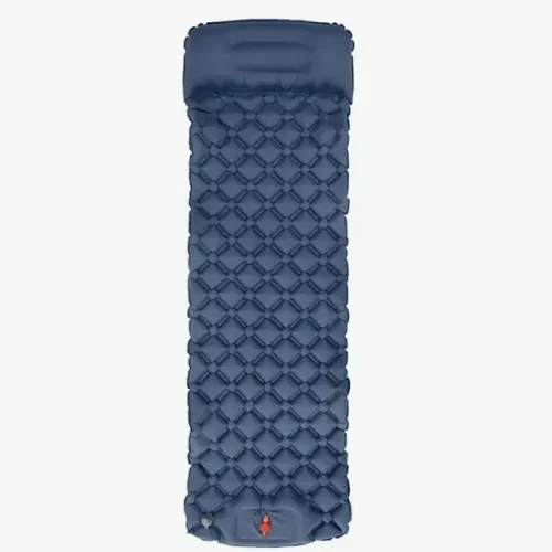 COLCHONETA MORGUL AUTOINFLABLE M. AIS-M-4 C/ALMOHADA 5X198X58CM AZUL (AIS-M-4) - 1 Colchoneta Autoinflable Ultraliviana Con Almohada