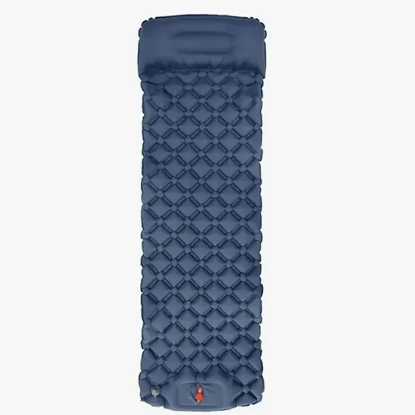 COLCHONETA MORGUL AUTOINFLABLE M. AIS-M-4 C/ALMOHADA 5X198X58CM AZUL (AIS-M-4) - 1 Colchoneta Autoinflable Ultraliviana Con Almohada