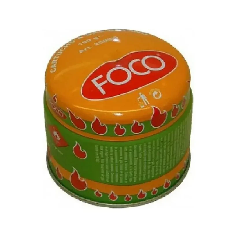 GARRAFA FOCO 190GRS "PERFORABLE" (CAJA X 36UNID.) 02509/5 Garrafa 190Grs Perforable 02509/5 Foco