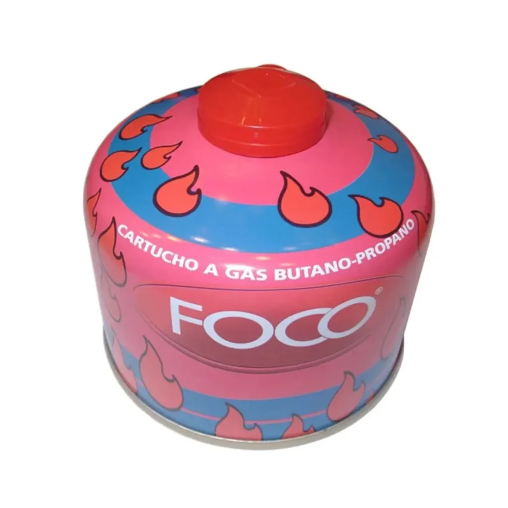 Garrafa Bombona Foco Gas Butano 230G Con Rosca