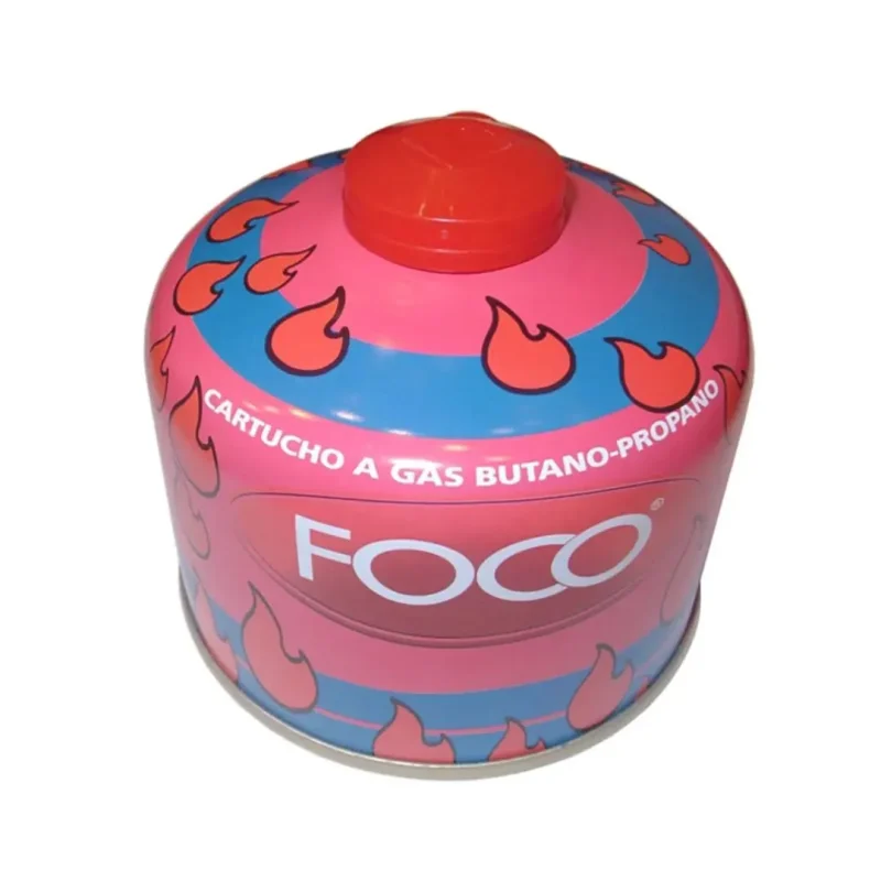 Garrafa Bombona Foco Gas Butano 230G Con Rosca