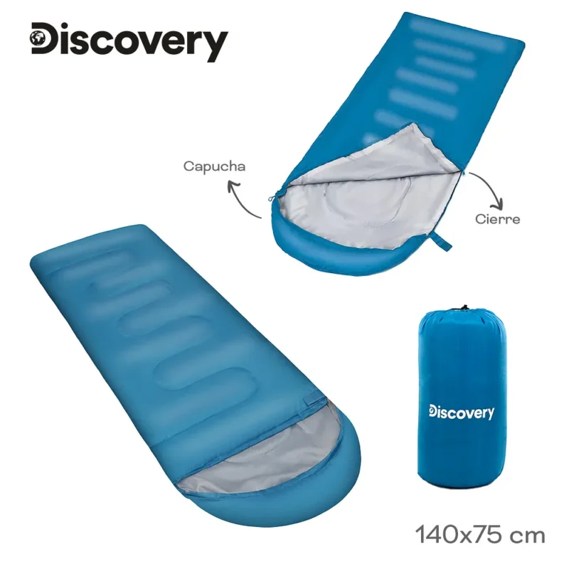 Bolsa de Dormir Discovery Infantil 0ª/0,700kg 140X75 Cm Discovery adventures