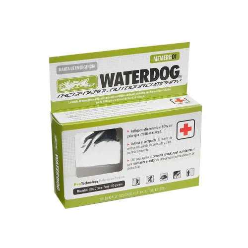 Manta de Emergencia Natway 91X213 Cm Supervivencia Waterdog