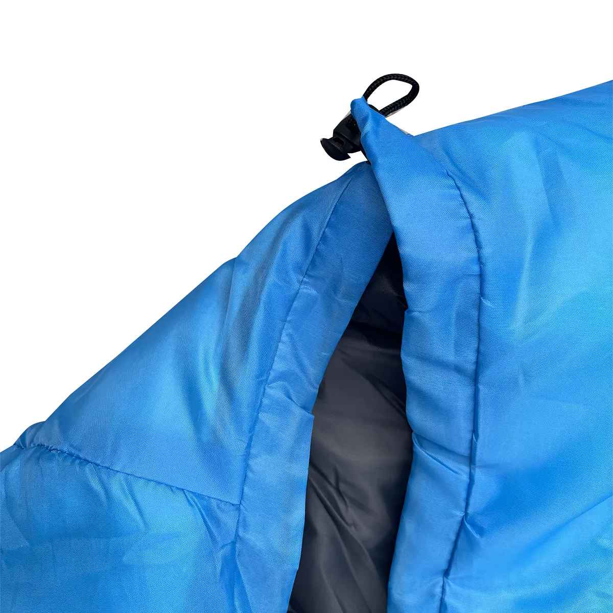 BOLSA DE DORMIR MORGUL MAGAR SARCOFAGO 180+30X75XCM 0º AZUL (BDX-4-1)