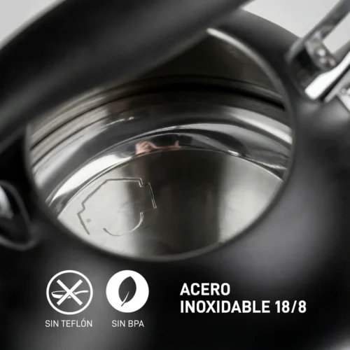PAVA DRIVEN 3 LT ACERO INXOIDABLE NEGRO (TD-3090/N) - 6 PAVA DRIVEN 3 LT ACERO INXOIDABLE NEGRO (TD-3090/N)