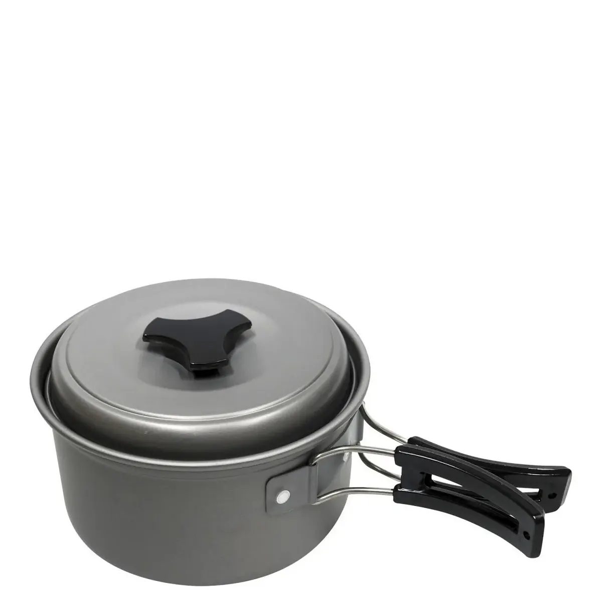 MARMITA AZTEQ"JINX" P/2 PER. "8 PIEZAS ALUM. ANODIZADO" C/BOLSO (307265)