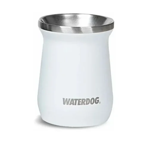 Mate Zoilo 240 Ml Inter. Acer. Inox. Blanco Waterdog