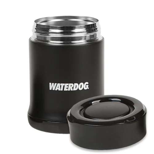 VASO TERMICO WATERDOG "LUNCHERA" 480ML "INTER. ACER. INOX." NEGRO (SB3048BK) - 1 VASO TERMICO WATERDOG "LUNCHERA" 480ML "INTER. ACER. INOX." NEGRO (SB3048BK)