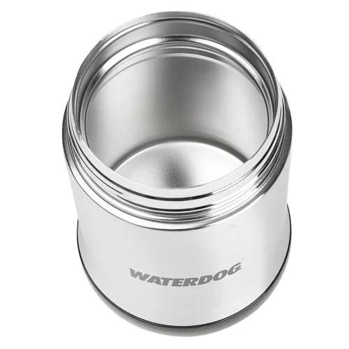 VASO TERMICO WATERDOG "LUNCHERA" 480ML "INTER. ACER. INOX." GRIS (SB3048SR)