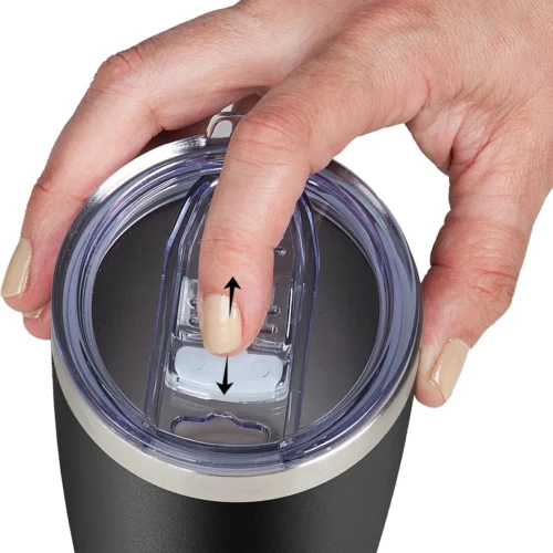 VASO TERMICO WATERDOG "BORDA" 500ML "INTER. ACER. INOX." NEGRO (BORDA500BK)