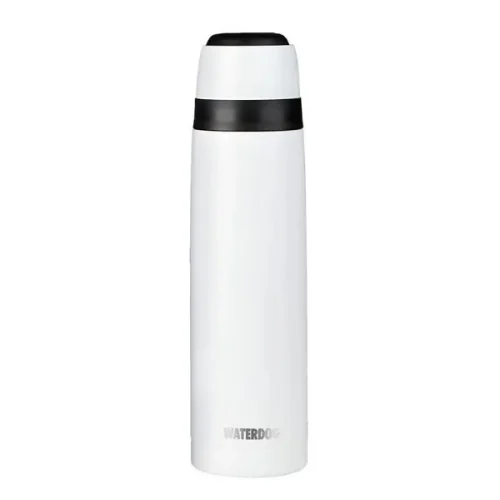 Termo 1,00lts Ta21000Cc Acer.inox con Manija Pintado Blanco Waterdog