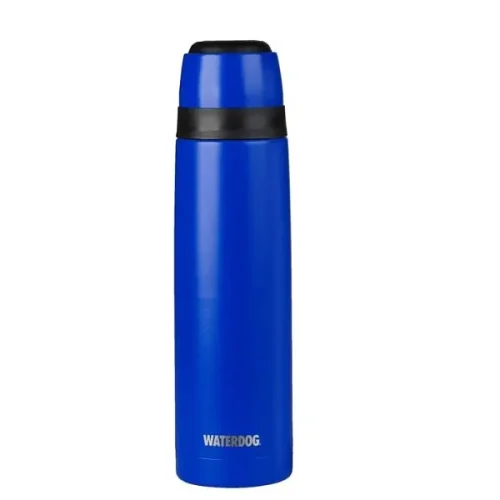Termo 1,00lts Ta21000Cc Acer.inox con Manija Pintado Azul Waterdog