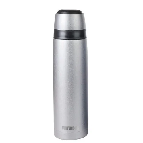 Termo 1,00lts Ta21000Cc Acer.inox con Manija Pintado Gris Waterdog