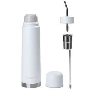 Mate Listo Waterdog Yunta 700 Ml + Termo 700 Ml con Bombilla Blanco