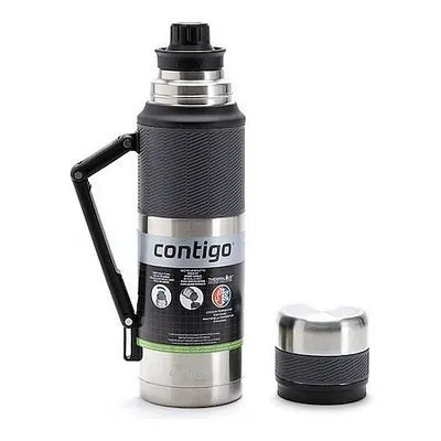 Termo 1,200lts Matero 360 con Manija Gris/Acero Contigo