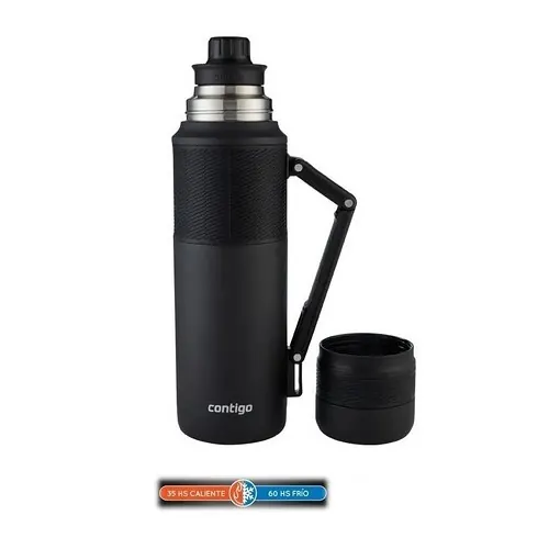 TERMO CONTIGO 1,200LTS "MATERO 360" C/MANIJA NEGRO (29055962800)
