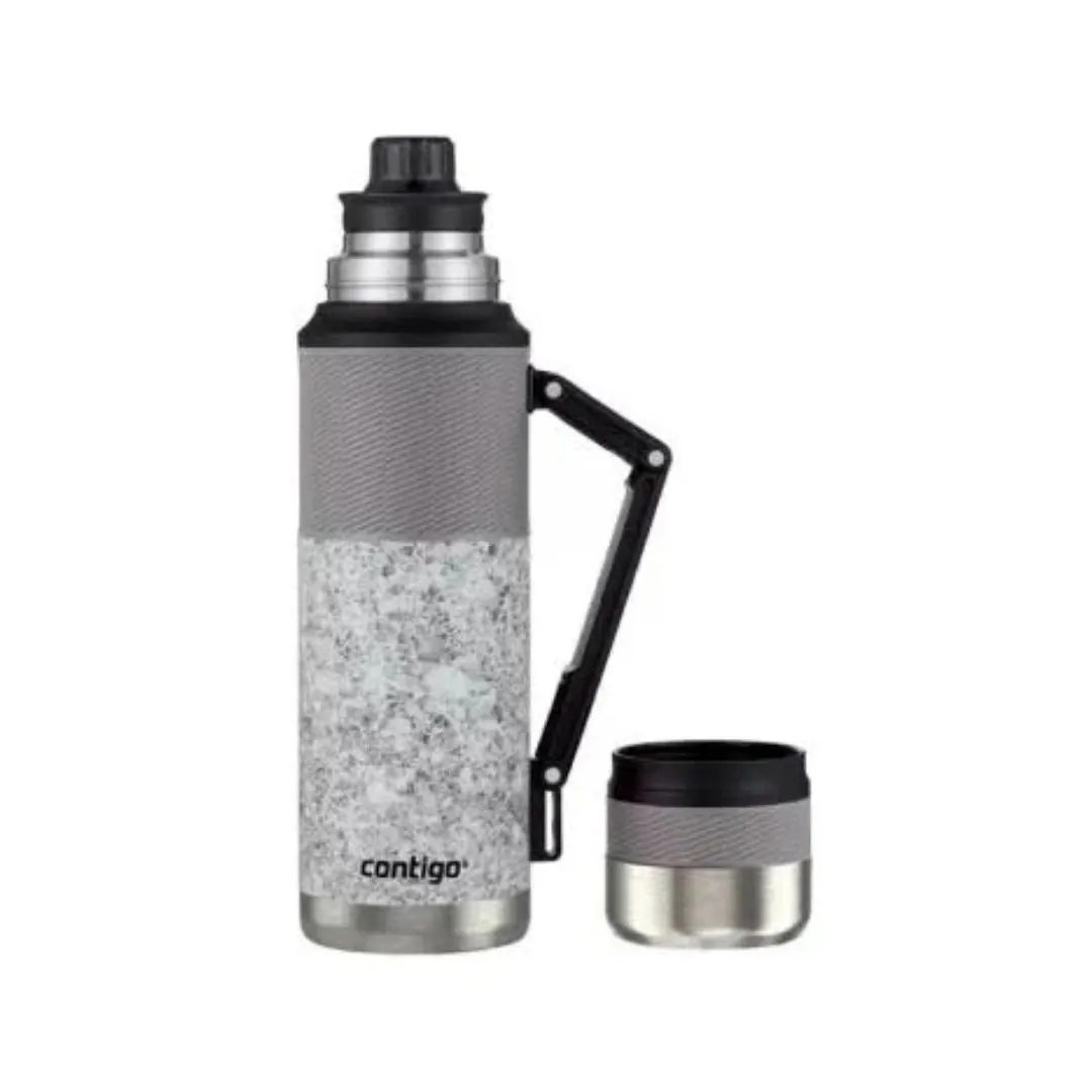 Termo 1,200lts Matero 360 con Manija Specked Slate Marmolado Contigo