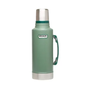 Termo Classic 1,900lts Verde con Manija Stanley