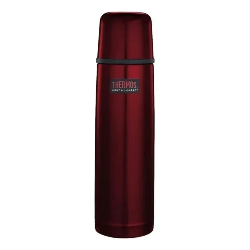 Termo Thermos 1lts Bala Acero Inox Rojo Termo Thermos 1lts Bala Acero Inox Rojo