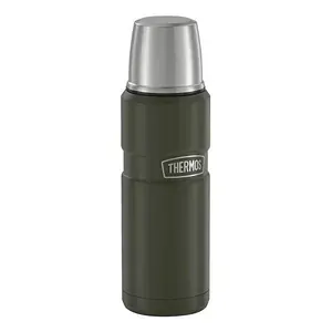 TERMO THERMOS 1,2 LTS C/MANIJA ACERO INOX VERDE (SK2010AG) Termo Thermos 1,2lts con Manija Acero Inox Verde
