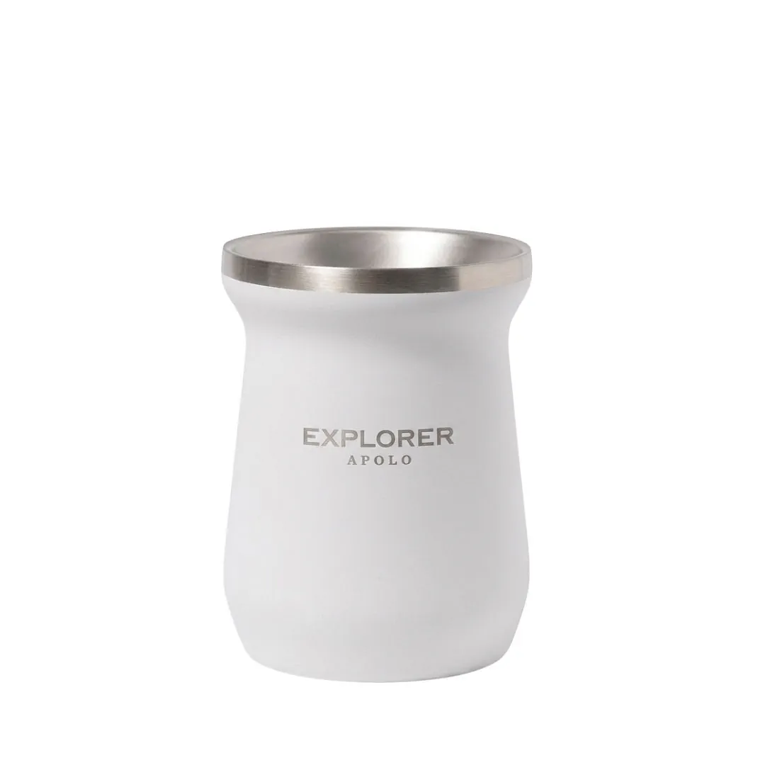 Mate Apolo 273 Ml "Blanco" 30M Cal./3Hs Frio (T5 Blanco)