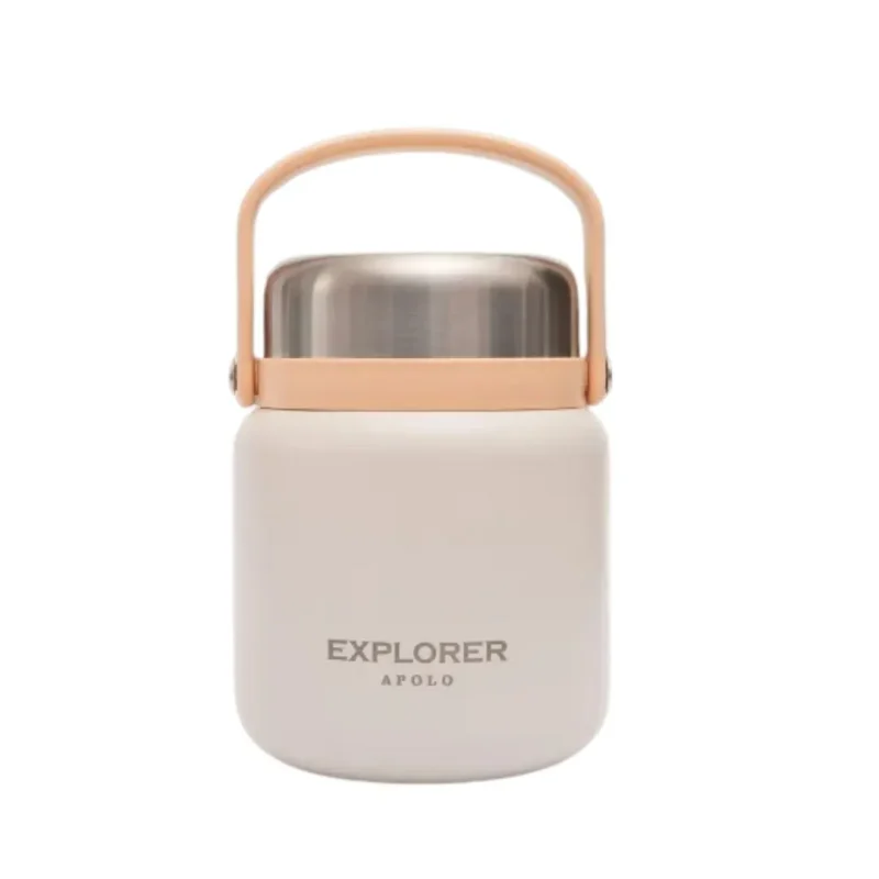 LONCHERA EXPLORER CON CUCHARA 650 ML FRIO/CALOR ARENA (T13ARENA) Lonchera Con Cuchara 650 ML Color Arena Explorer