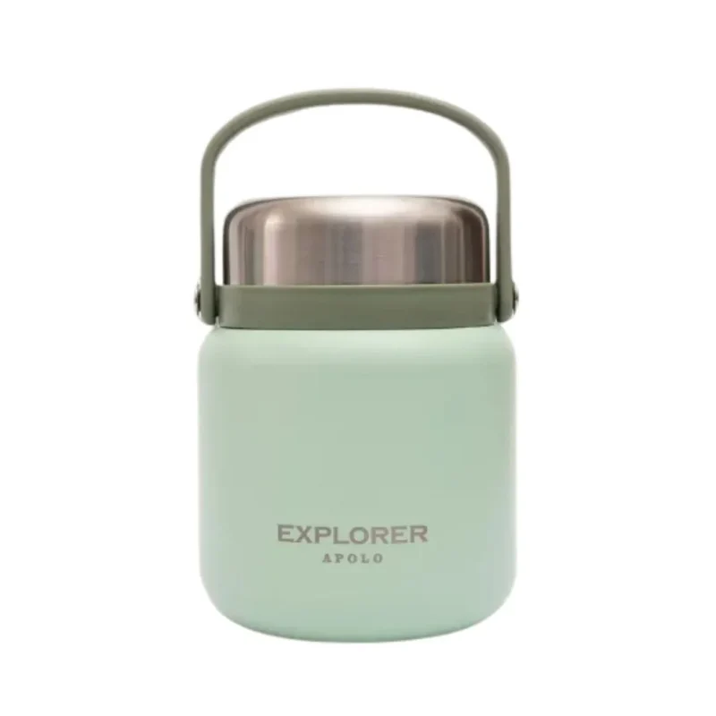 Lonchera Con Cuchara 650 ML Color Verde Agua Explorer