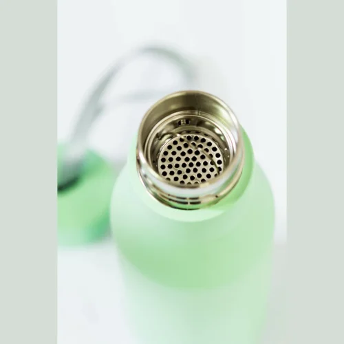 BOTELLA TERMICA EXPLORER 450 ML FRIO/CALOR VERDE AGUA (T8.1 VERDEAGUA)