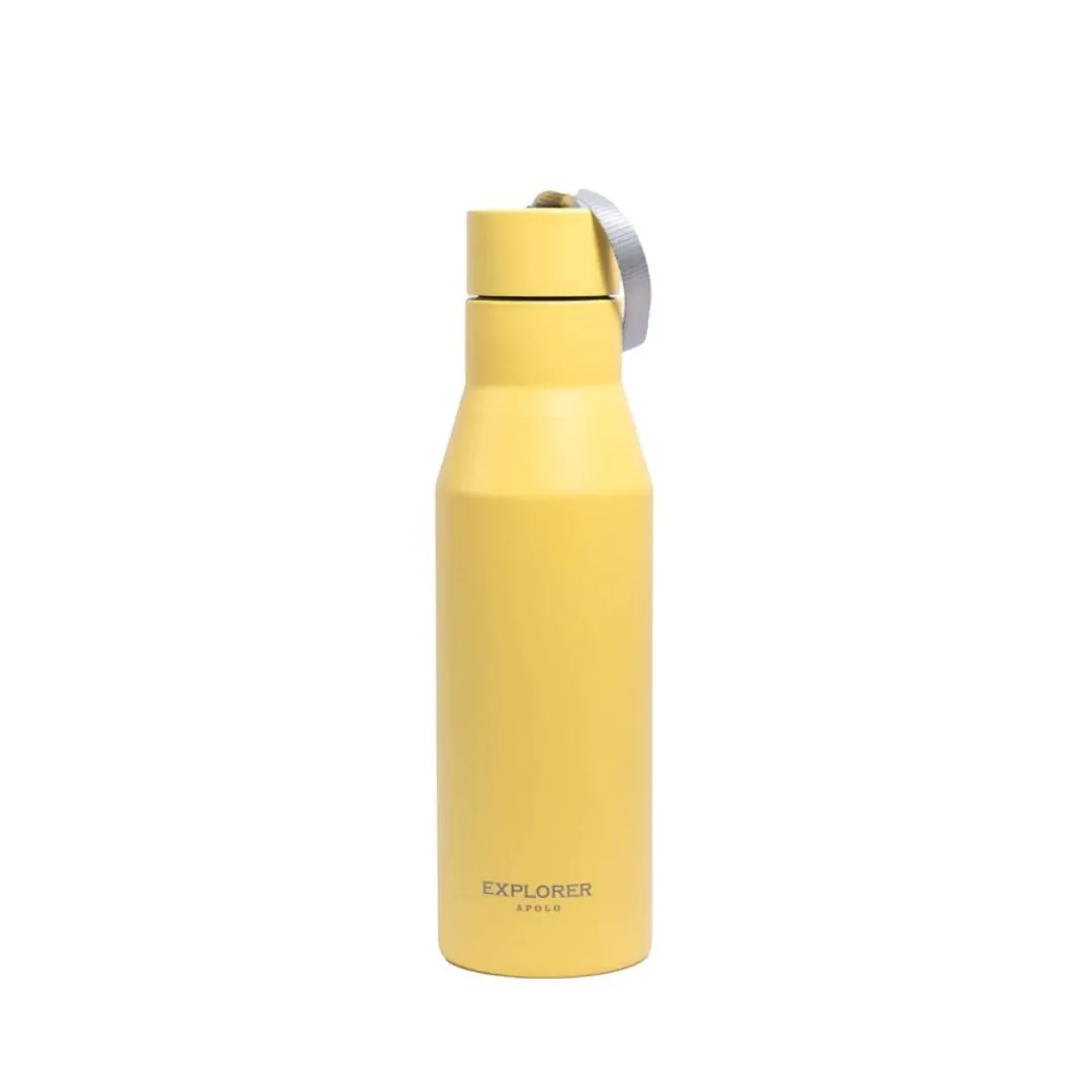 Botella Termica Explorer 750 Ml Amarilla Frio
