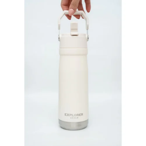 BOTELLA TERMICA EXPLORER 650 ML FRIO/CALOR COLOR ARENA (T10ARENA)